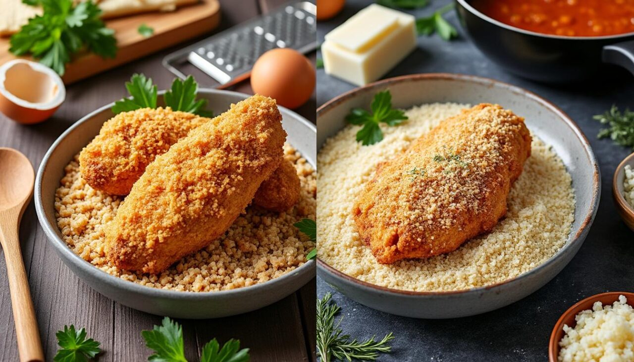découvrez les différences entre la chapelure traditionnelle et le panko, leurs usages spécifiques et leurs particularités pour sublimer vos recettes en cuisine.